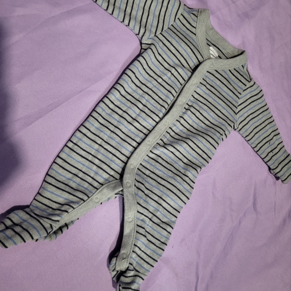Striped Baby Onesie